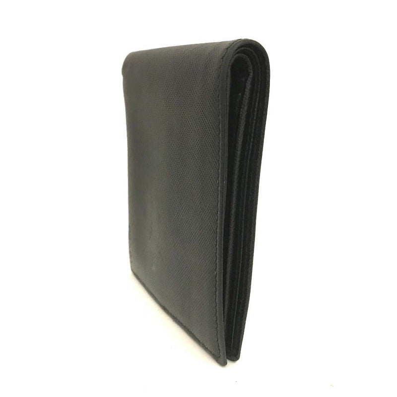 Prada Logo Saffiano Leather Bifold