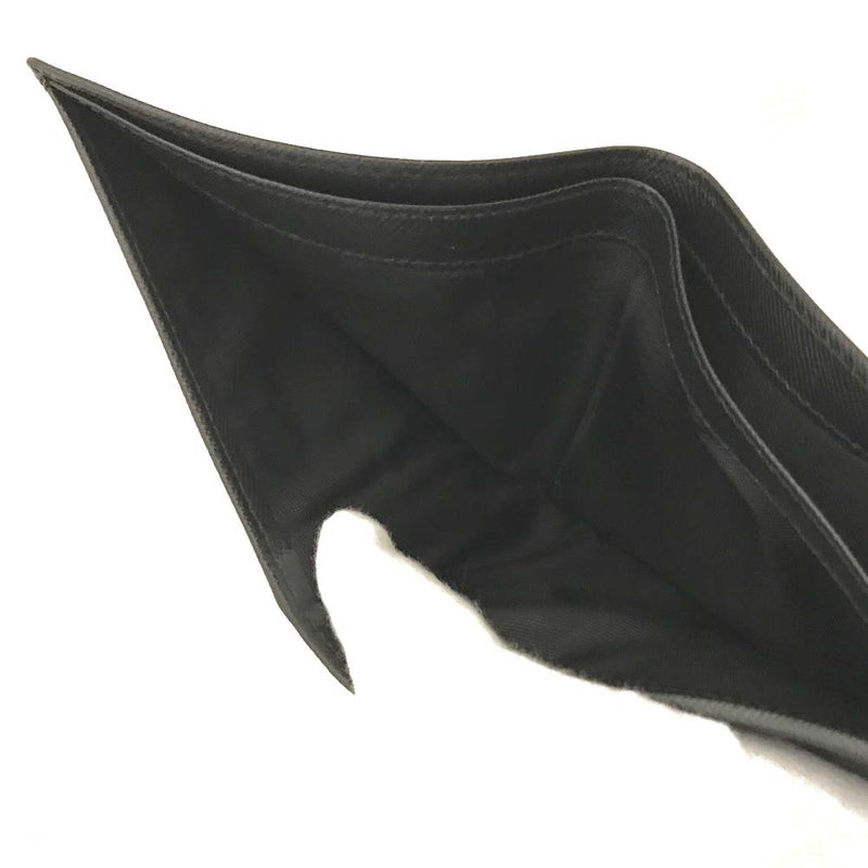 Prada Logo Saffiano Leather Bifold