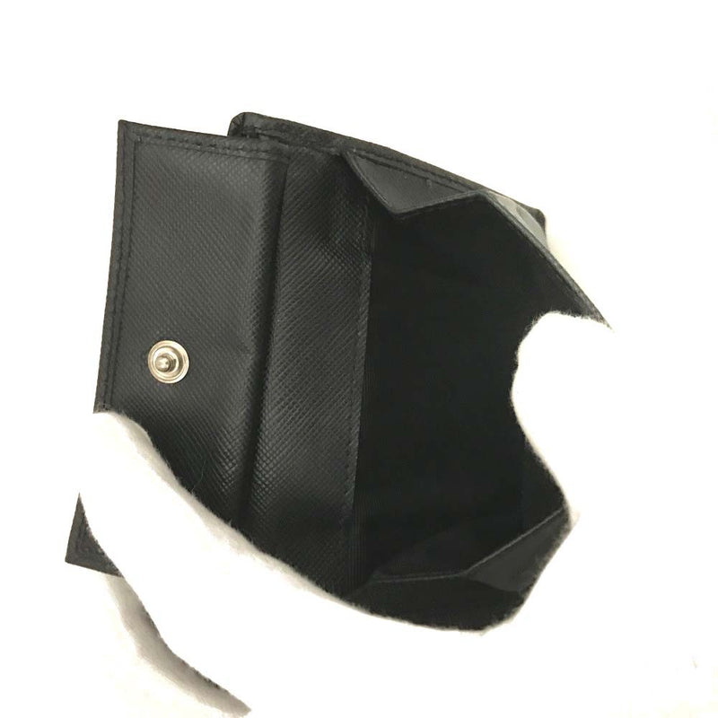 Prada Logo Saffiano Leather Bifold