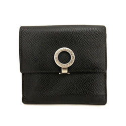 Bvlgari Clip Leather Bifold Wallet
