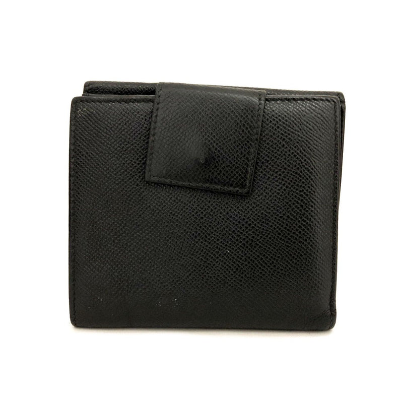 Bvlgari Clip Leather Bifold Wallet