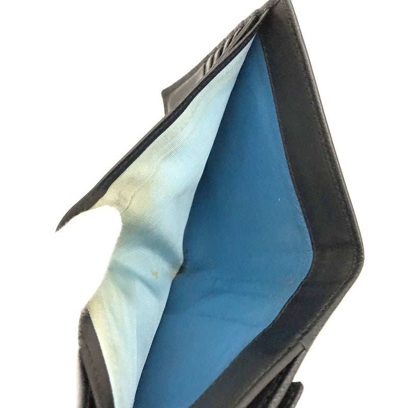 Bvlgari Clip Leather Bifold Wallet