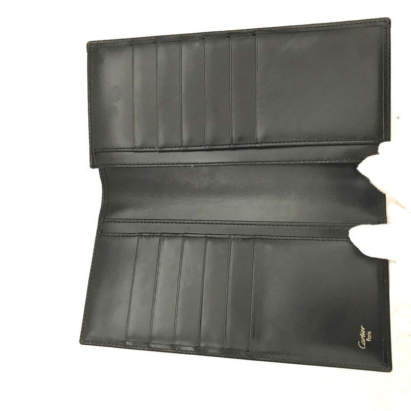 Pasha De Cartier Leather Long Bifold