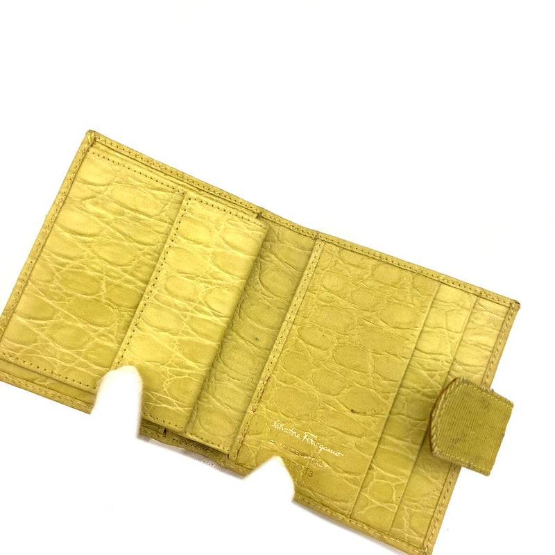 Salvatore Ferragamo Vara Leather Bifold