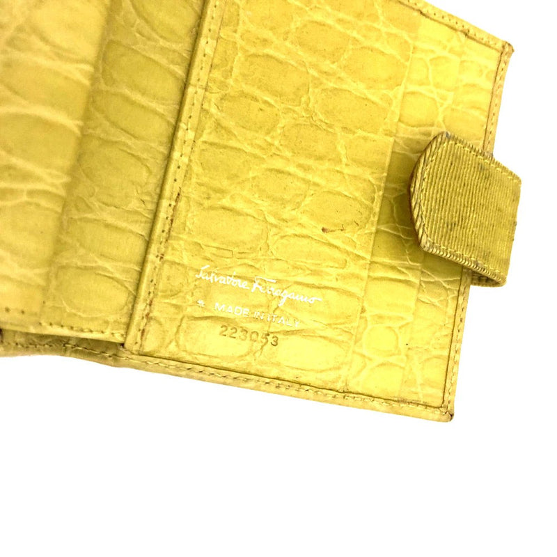 Salvatore Ferragamo Vara Leather Bifold