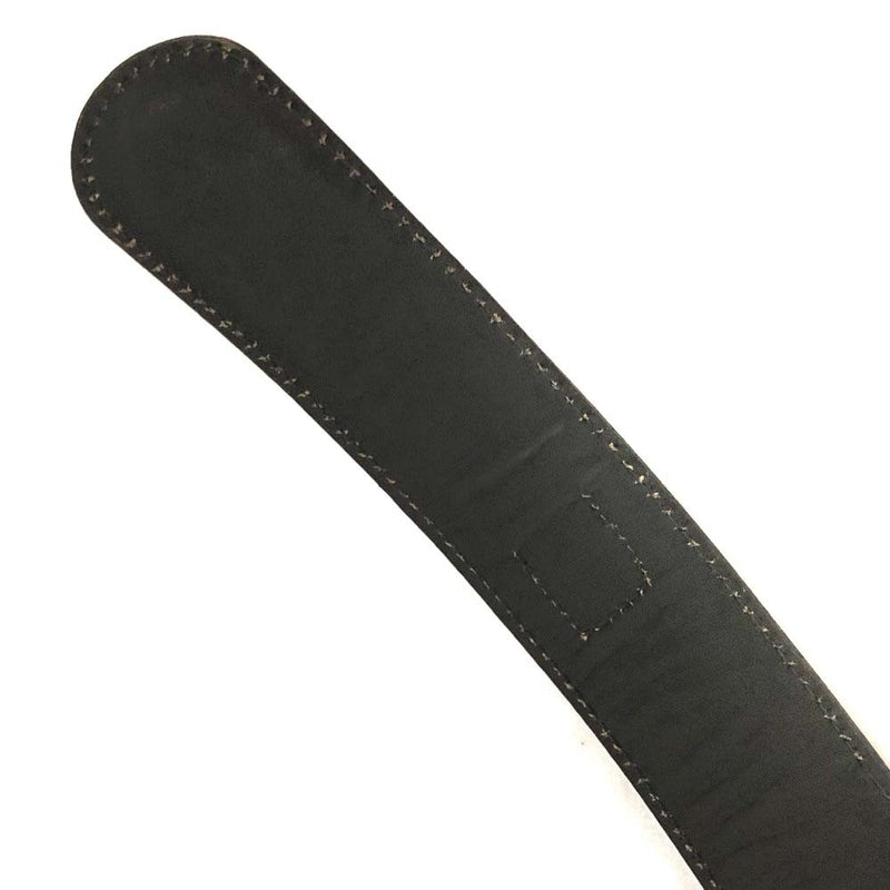 Celine Horse Carriage Black Leather Belt