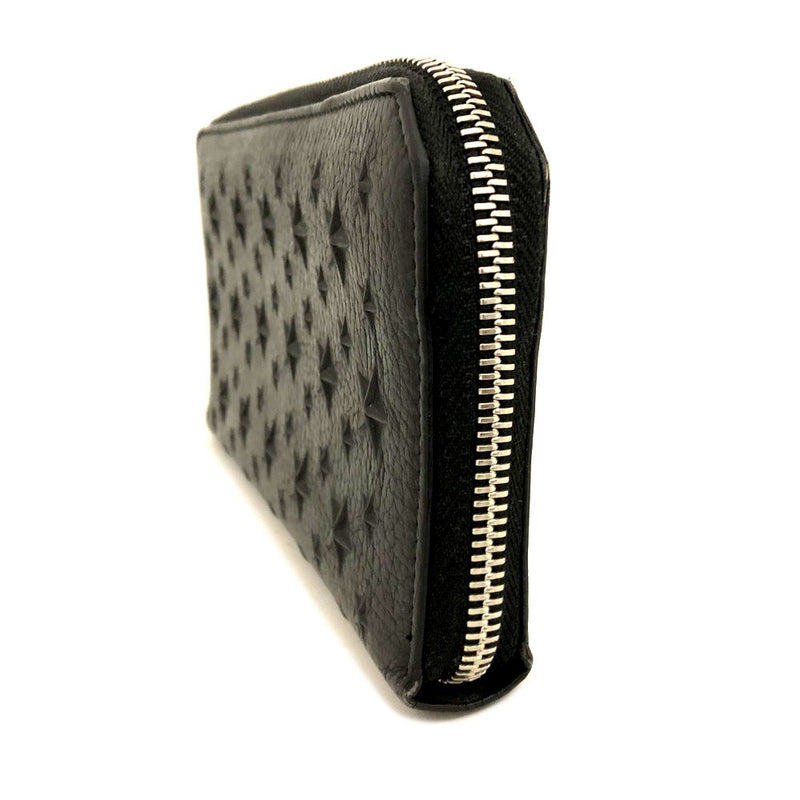 Jimmy Choo Star Embossed Leather Zip