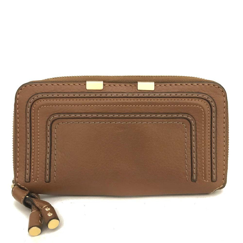Chloe Marcie Leather Zip Around Long