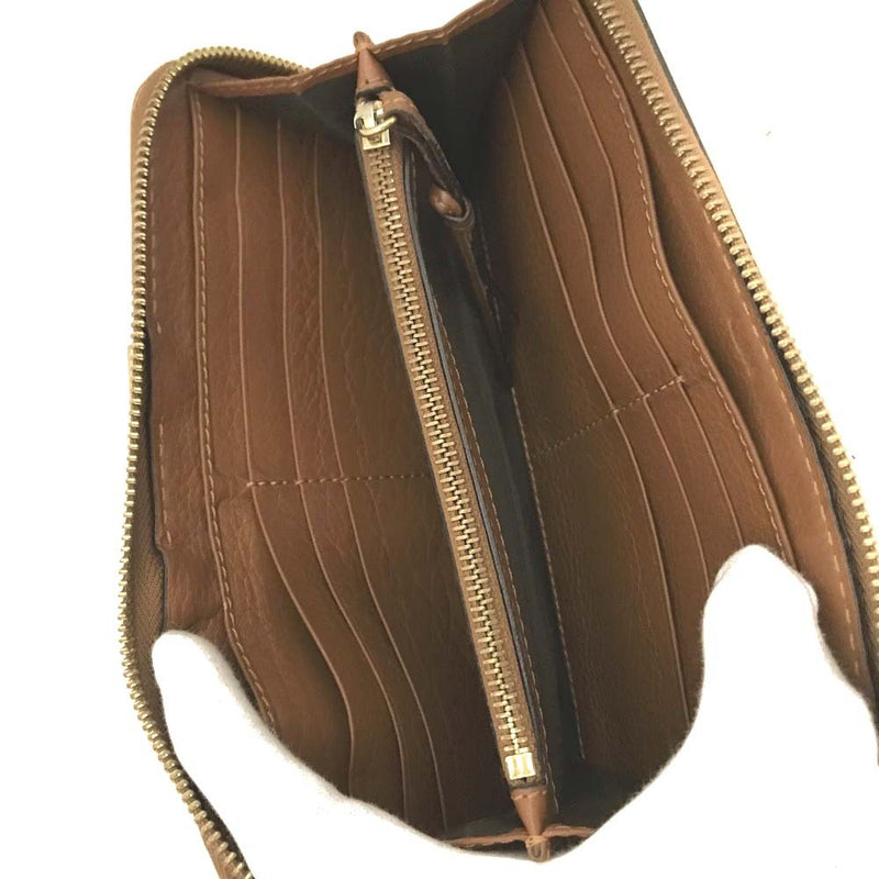 Chloe Marcie Leather Zip Around Long