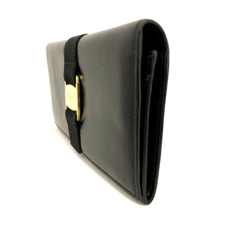 Salvatore Ferragamo Vara Leather Long