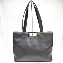 Ferragamo Tote Bag Black Leather