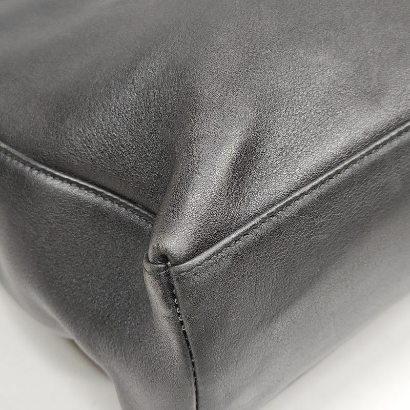 Ferragamo Tote Bag Black Leather