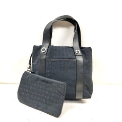 Bvlgari Hand Bag Black Nylon