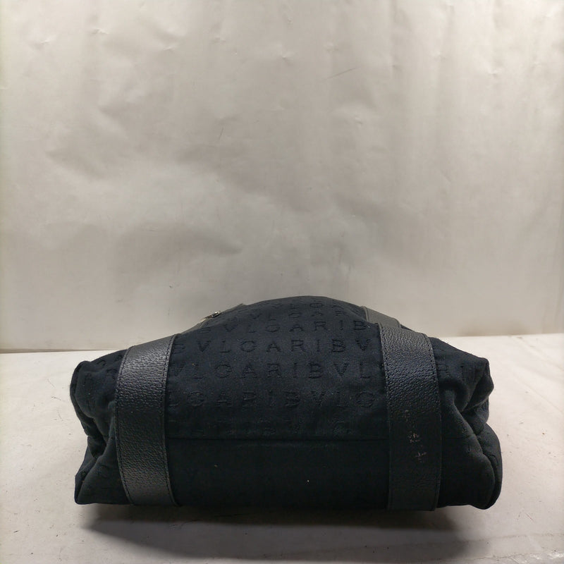 Bvlgari Hand Bag Black Nylon