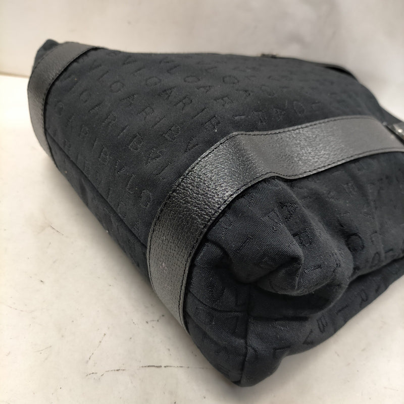 Bvlgari Hand Bag Black Nylon