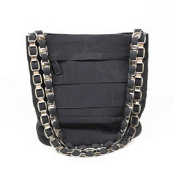 Ferragamo Shoulder Bag Black Nylon