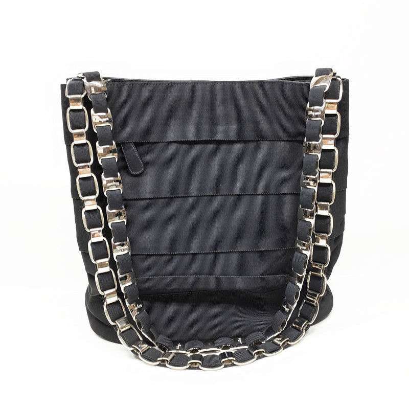 Ferragamo Shoulder Bag Black Nylon