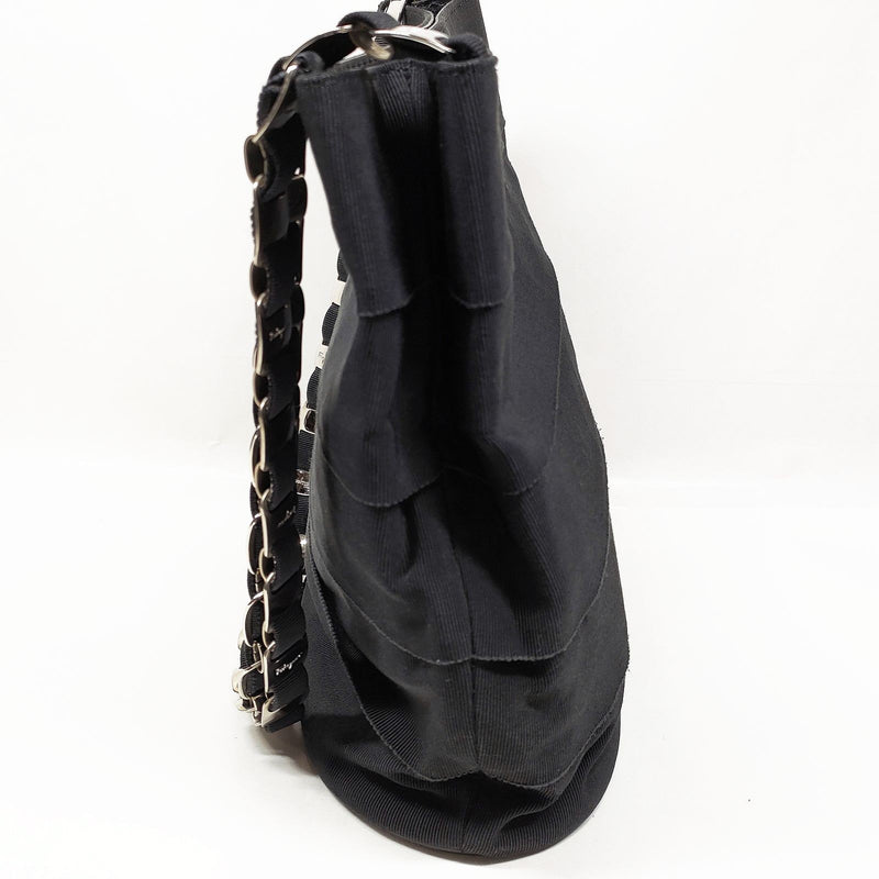 Ferragamo Shoulder Bag Black Nylon