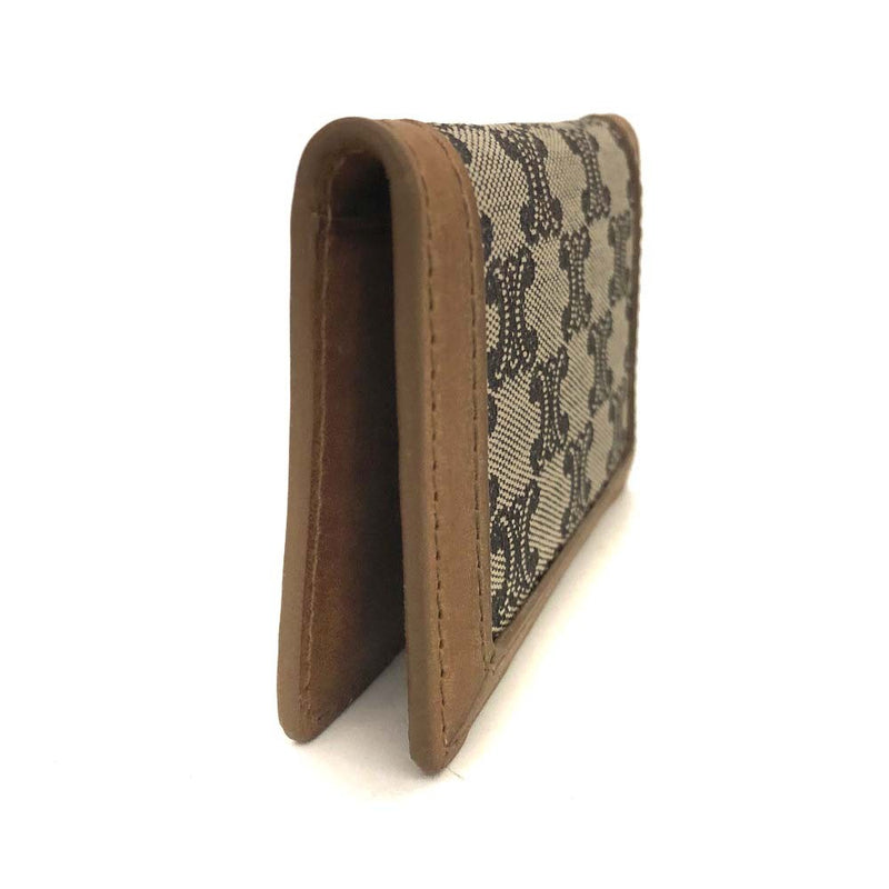 Celine Triomphe Canvas Card Case