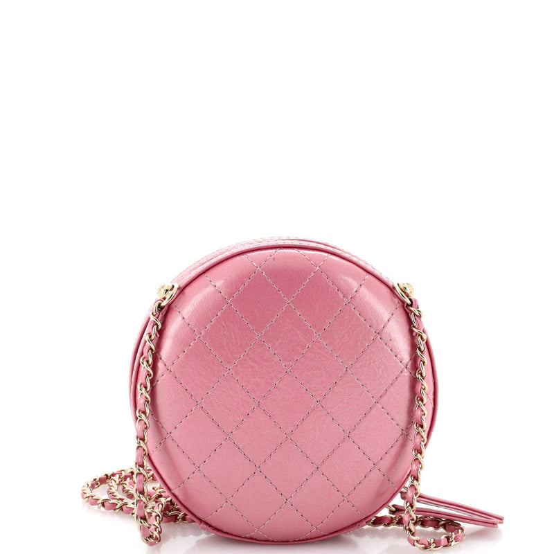 Chanel Round Chain Crossbody Bag