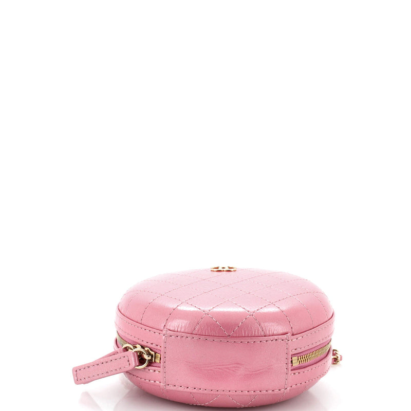 Chanel Round Chain Crossbody Bag