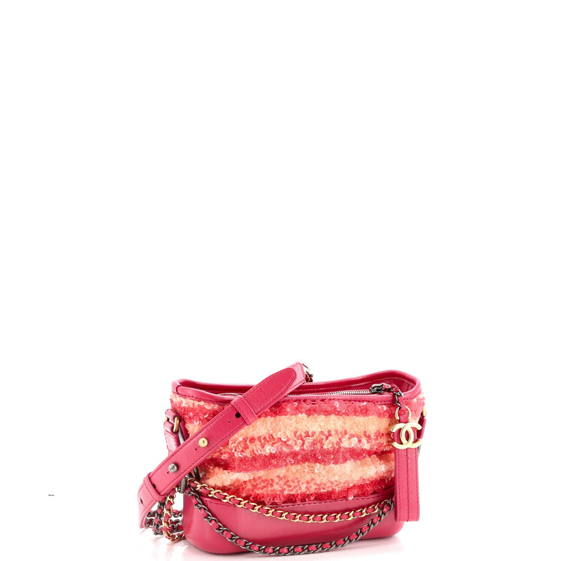 Chanel Gabrielle Hobo Sequins Small