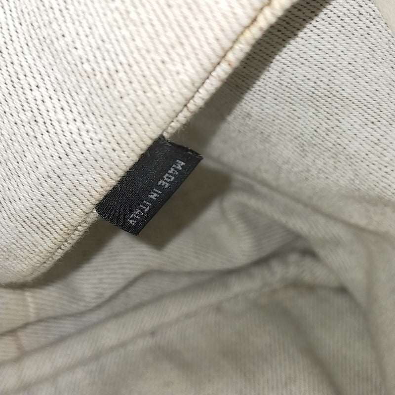Prada Tote Bag White Canvas