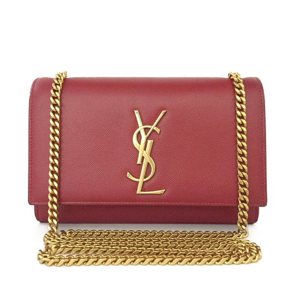 Saint Laurent Kate Small Leather Chain
