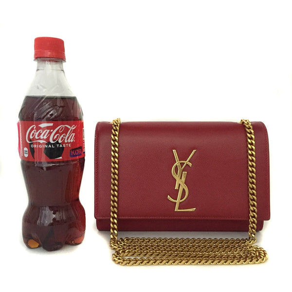 Saint Laurent Kate Small Leather Chain