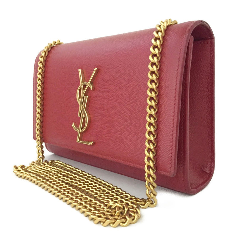 Saint Laurent Kate Small Leather Chain