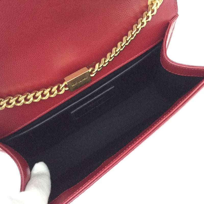 Saint Laurent Kate Small Leather Chain