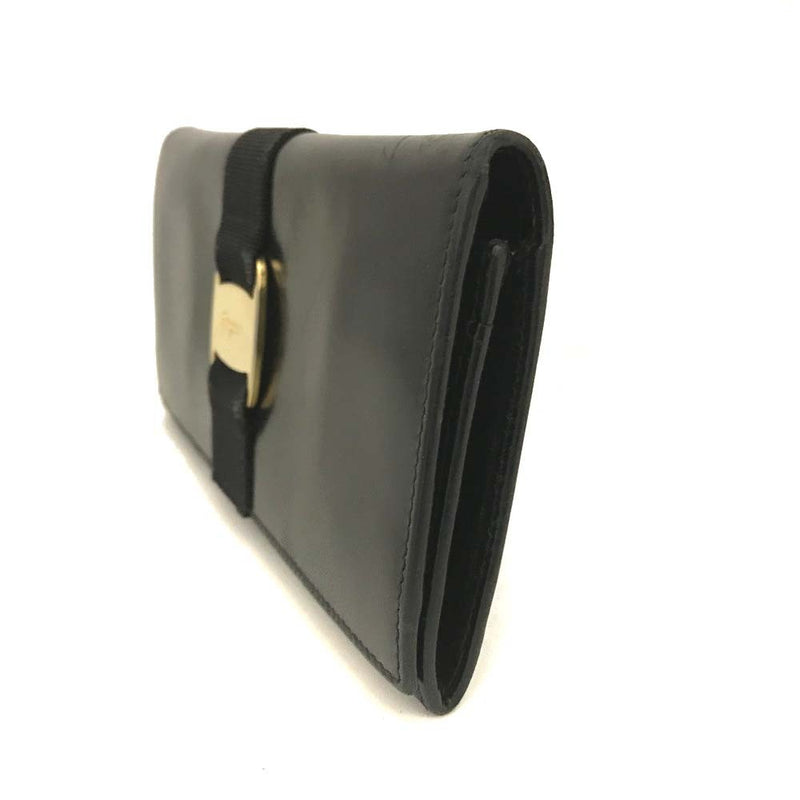 Salvatore Ferragamo Vara Leather Long
