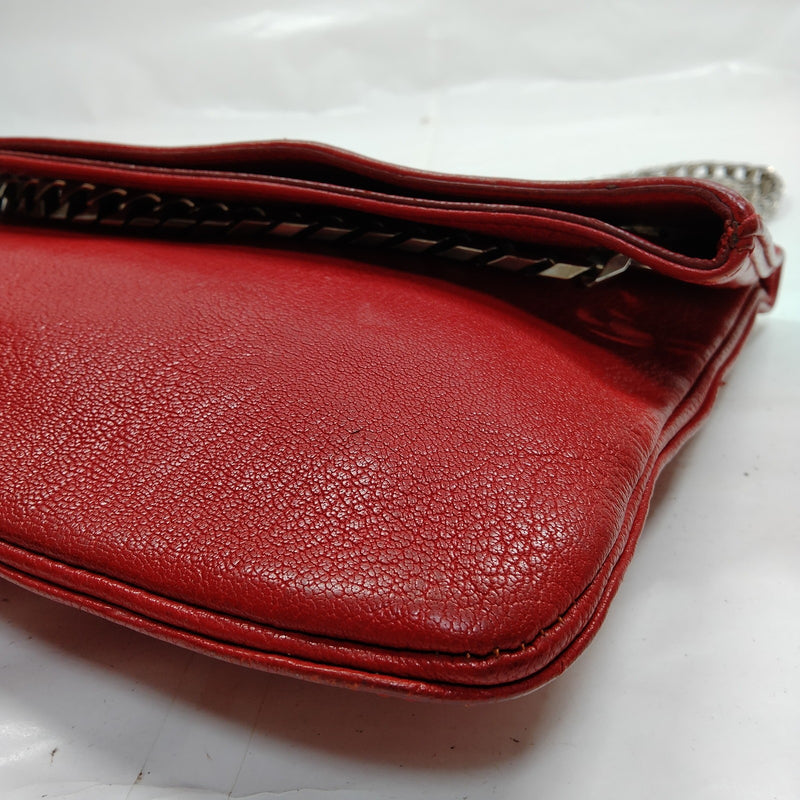 Givenchy Shoulder Bag Red Leather