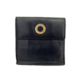Celine Circle Logo Leather Bifold Wallet