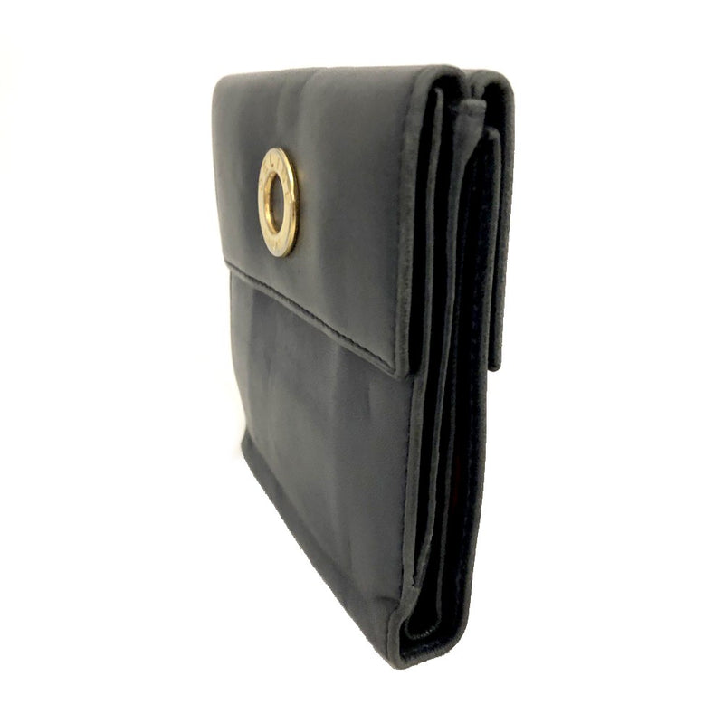 Celine Circle Logo Leather Bifold Wallet