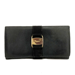 Salvatore Ferragamo Vara Leather Long