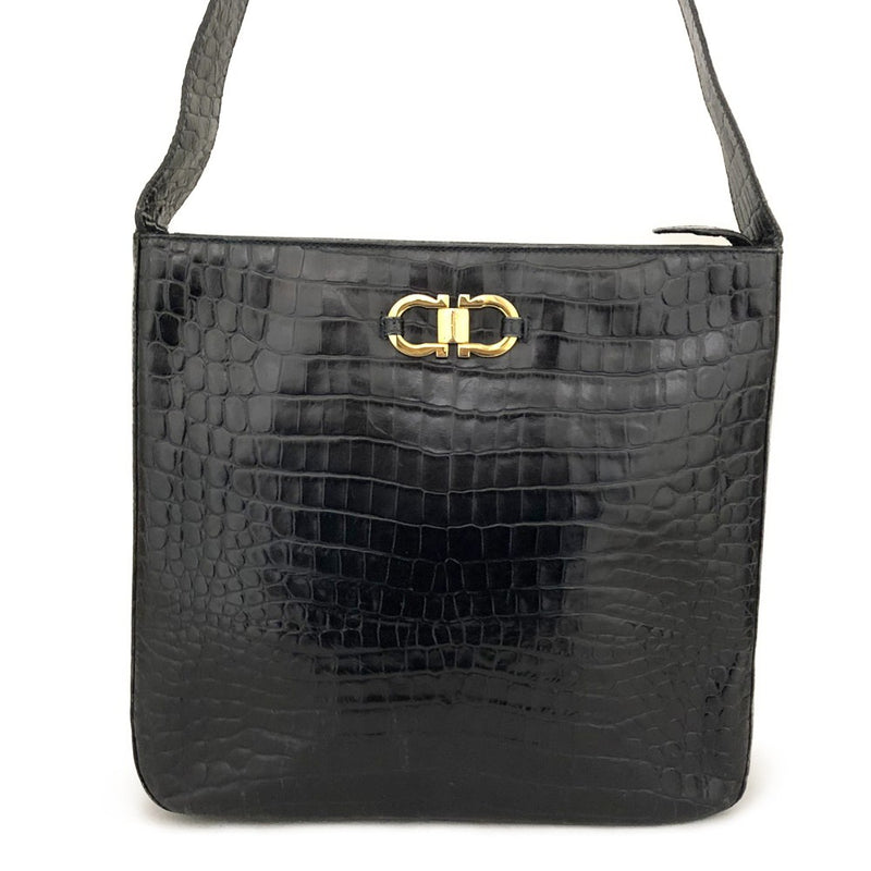 Salvatore Ferragamo Gancini Leather