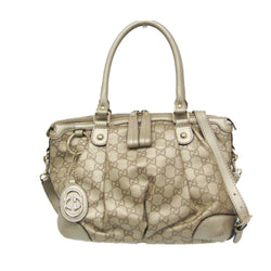 Sukey Top Handle Satchel Guccissima