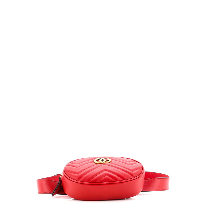 Gucci Gg Marmont Belt Bag Matelasse