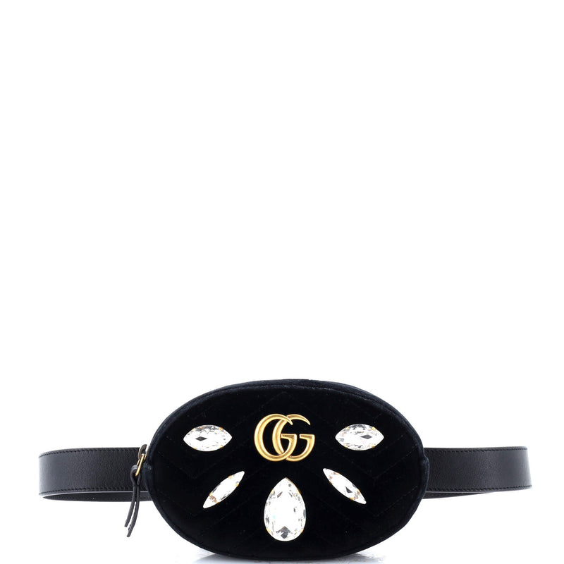 Gucci Gg Marmont Belt Bag Embellished