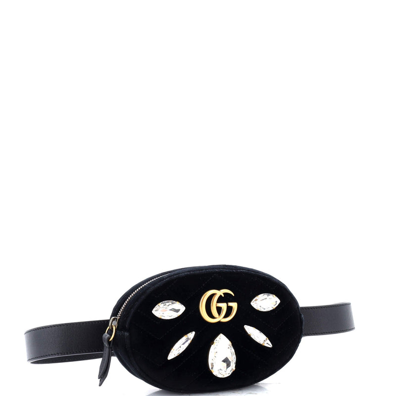Gucci Gg Marmont Belt Bag Embellished