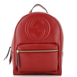 Gucci Soho Chain Backpack Leather