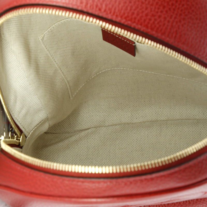 Gucci Soho Chain Backpack Leather