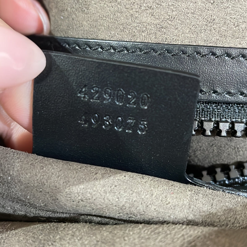 Gucci Zip Pocket Backpack Gg Coated
