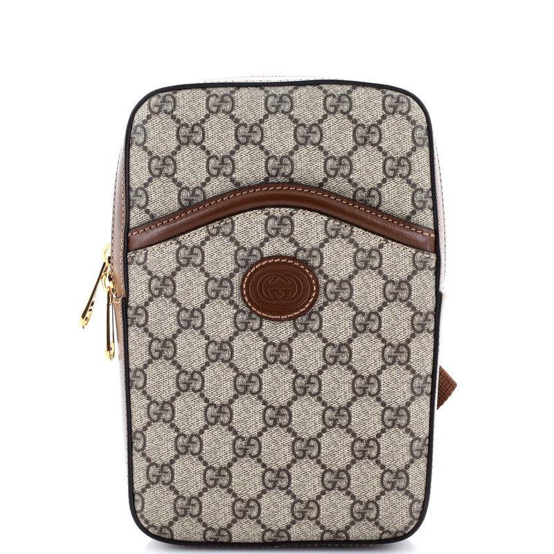 Gucci Interlocking G Patch Sling Bag Gg