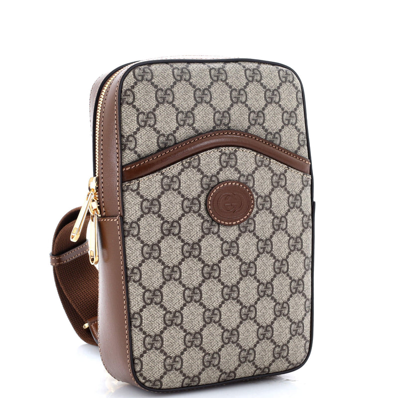 Gucci Interlocking G Patch Sling Bag Gg
