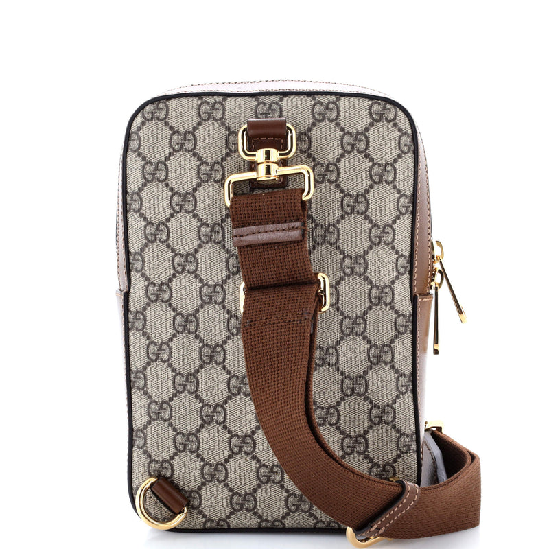 Gucci Interlocking G Patch Sling Bag Gg