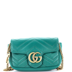 Gucci Gg Marmont Flap Bag Matelasse