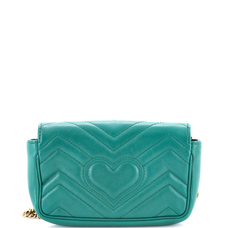 Gucci Gg Marmont Flap Bag Matelasse