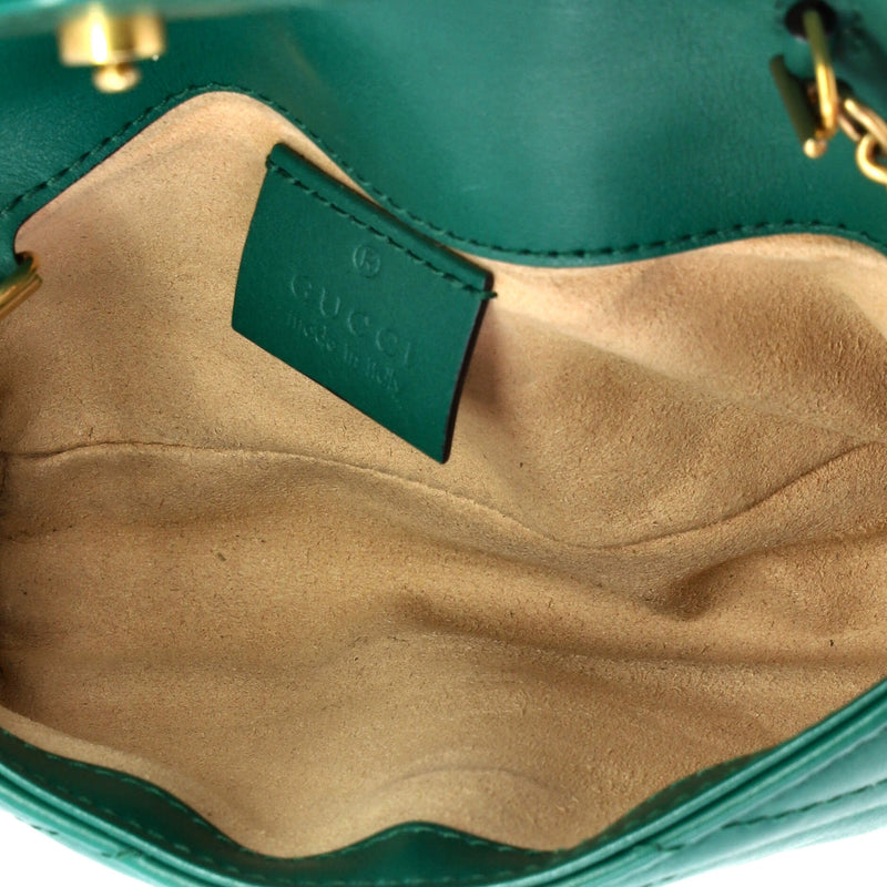 Gucci Gg Marmont Flap Bag Matelasse